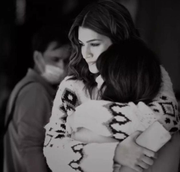 Warda Khan with Kriti Sanon