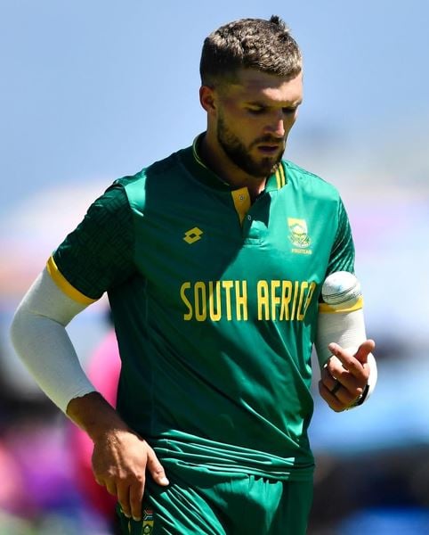 Wiaan Mulder during an international match