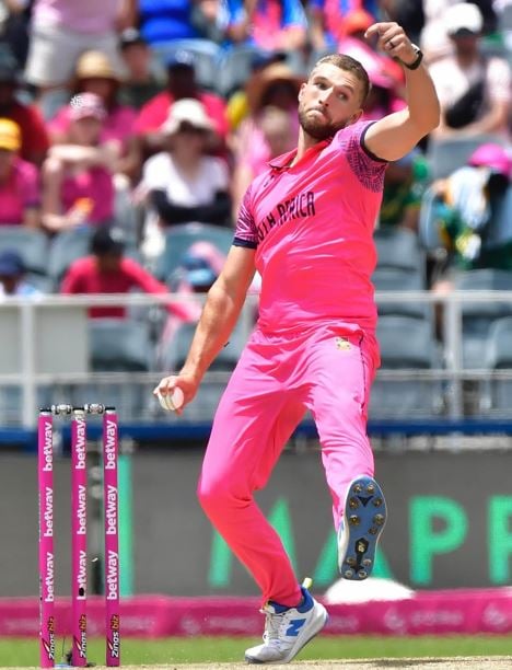 Wiaan Mulder playing for South Africa