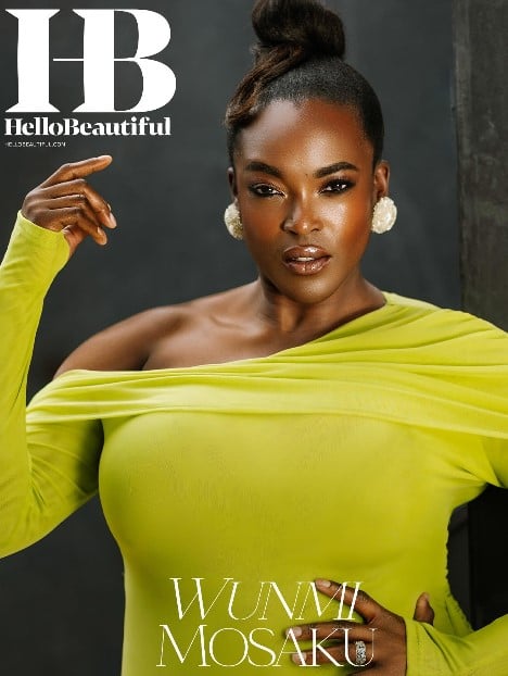 Wunmi Mosaku on the cover of a magazine