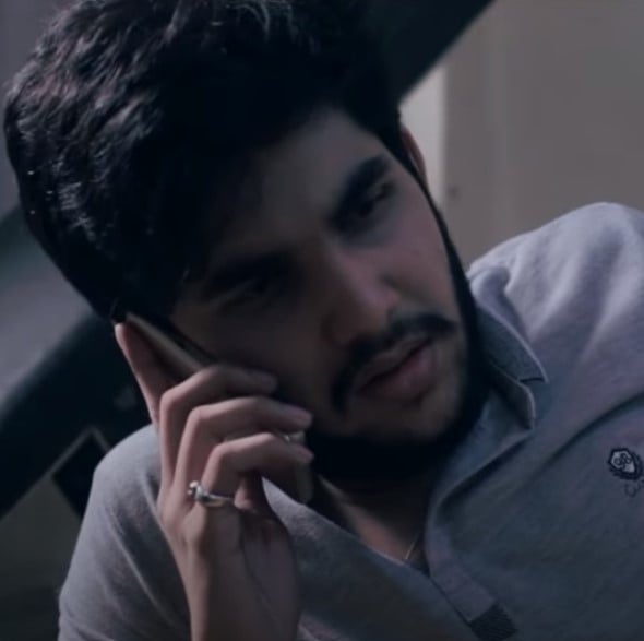 Yahya Bootwala in a still from the short film Game – The Jigsaw Puzzle