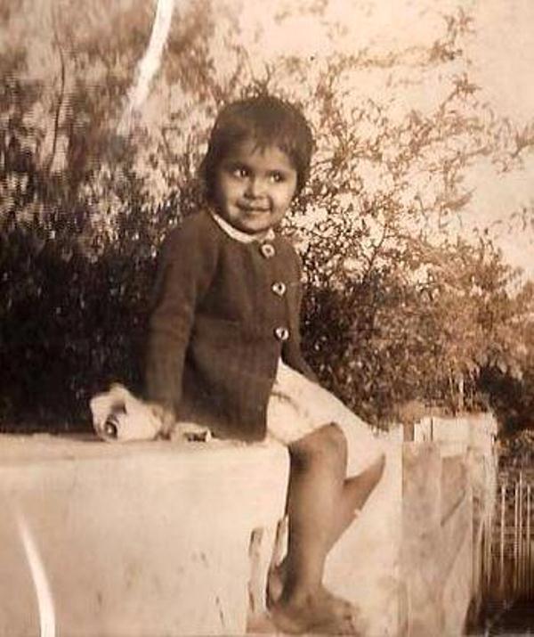 Yamini as a kid