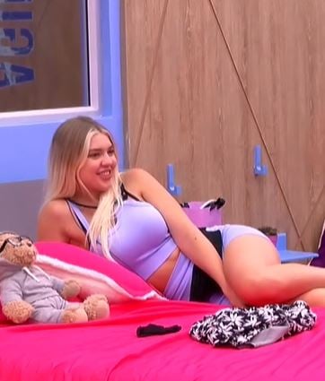 Yana Karpova when she entered the La Casa De Los Famosos Colombia season 2