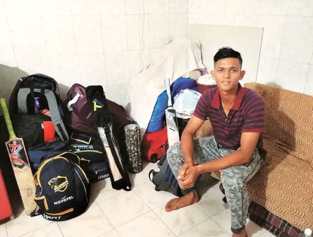 Yashasvi Jaiswal at Jwala Singh