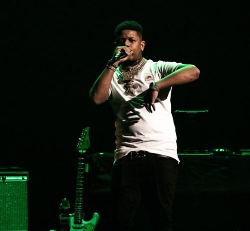 Yella Beezy opening a show for Jay-Z and Beyoncé