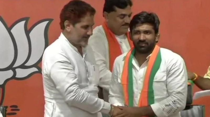 Yogeshwar Dutt joining the BJP