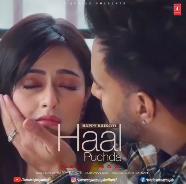 Yogita Bhatia in a still from the music video of the Punjabi song titled 