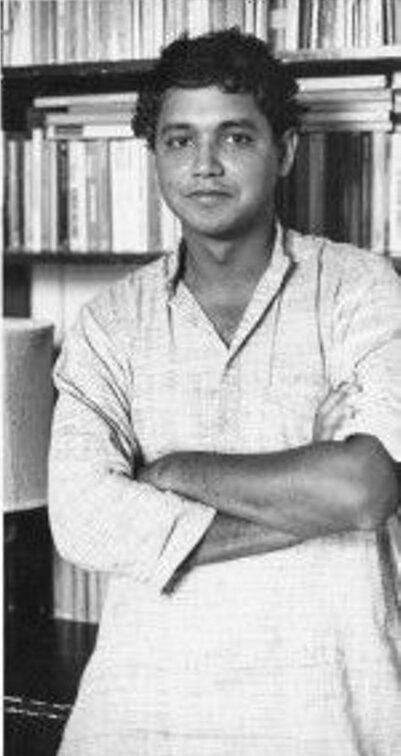 Young Amitav Ghosh