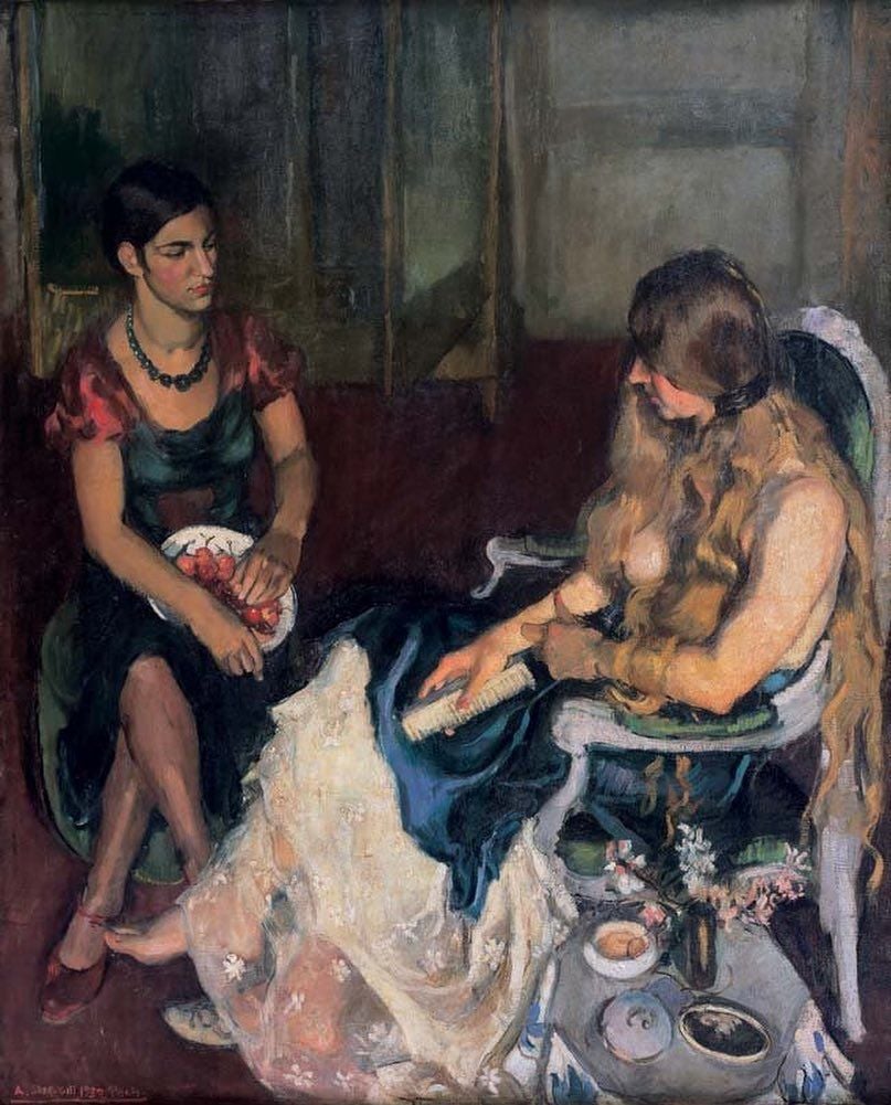 Young Girls by Amrita Sher-Gil