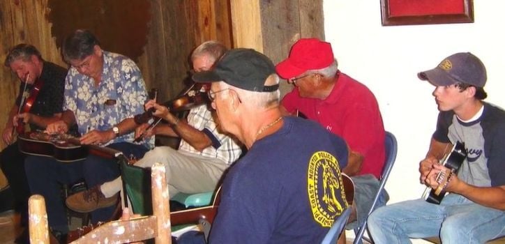 Young Riley Green at his grandfather