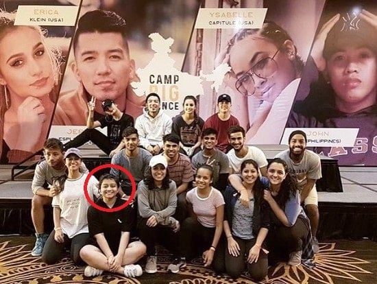 Yukti Arora at Big Dance Camp