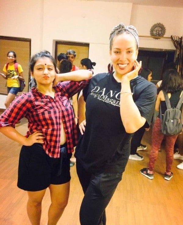 Yukti Arora with Kumari Suraj