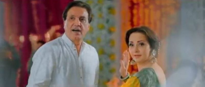 Zeba Bakhtiar in a still from the film Bin Roye (2015)