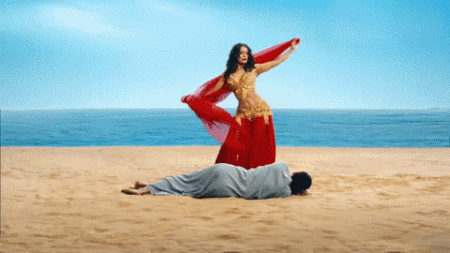 Salma Hayek in the short film 'I Saved My Belly Dancer' (2016)