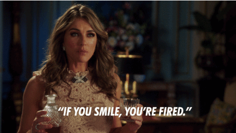 Elizabeth Hurley as 'Queen Helena' in the series 'The Royals' (2015-2018)