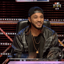 Raftaar as a judge on the show 'MTV Hustle'