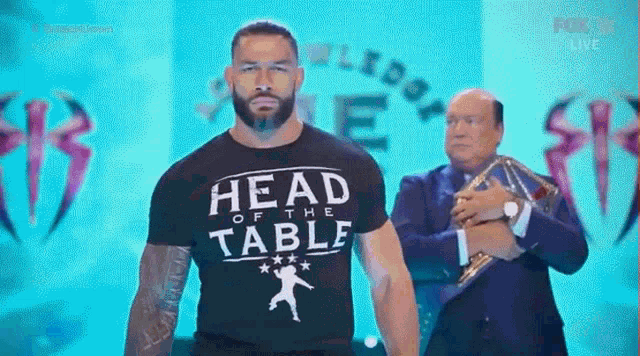 Roman Reigns Paul Heyman GIF - Roman Reigns Paul Heyman Wwe GIFs