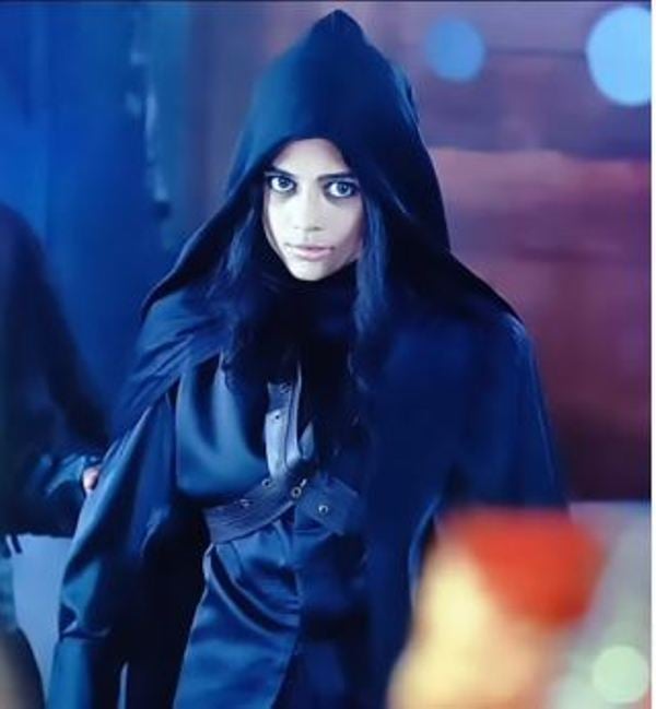 shivangi Roy in a still from the show Paurashpur 2 (2023)