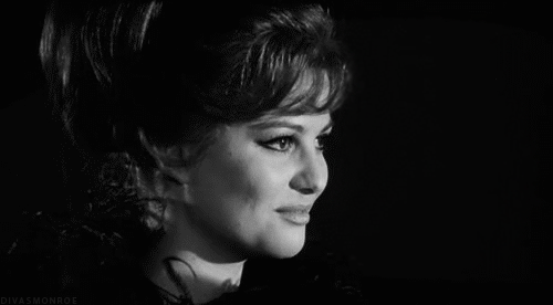 Claudia Cardinale in the film 8½ (1963)